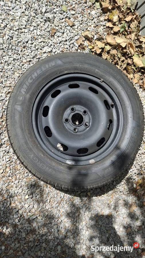 Oryginalna felga stalowa VW 15 5x100 z oponą
