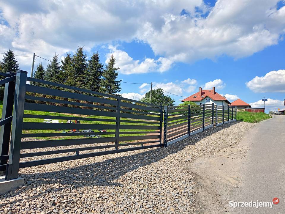 Ogrodzenia panelowe leśne siatkowe bramy furtki Nowy Targ