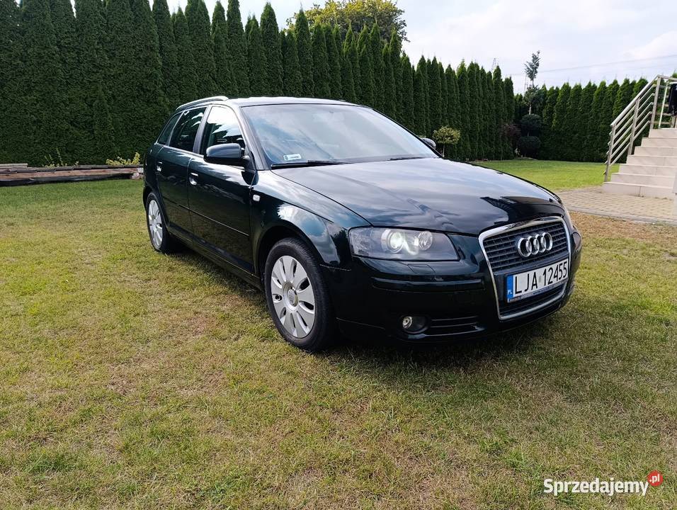 Sprzedam Audi A3 8P Sportback 20 TDI 140 zielony Janów Lubelski