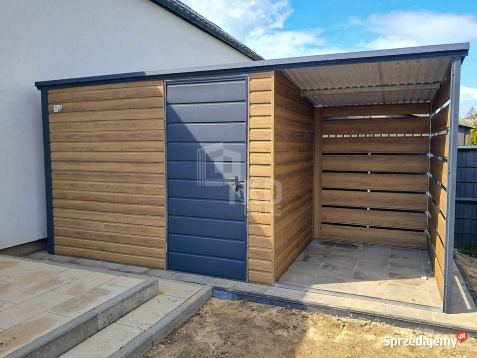 Schowek domek ogrodowy 3x2m wiata 15m drzwi dach Nowy Tomyśl sprzedam