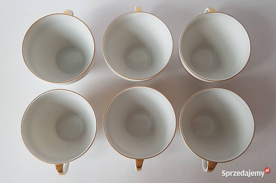 Serwis porcelanowy do kawy mokki fason Joanna Dąbrowa Górnicza