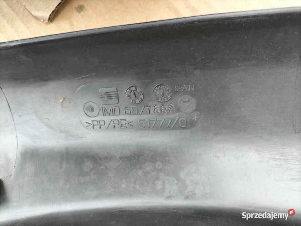 SEAT TOLEDO 2 MK2 OSŁONA SŁUPKA NADKILA KANAPY Osłony i zaślepki Kamień-Kolonia