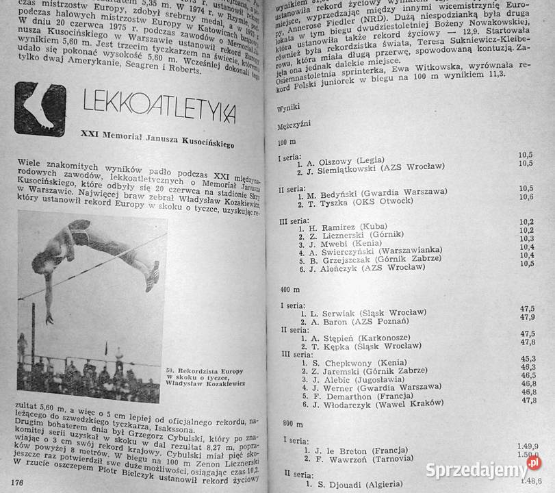 Sport 75 Kalejdoskop Zbigniew Chmielewski Chełm sprzedam