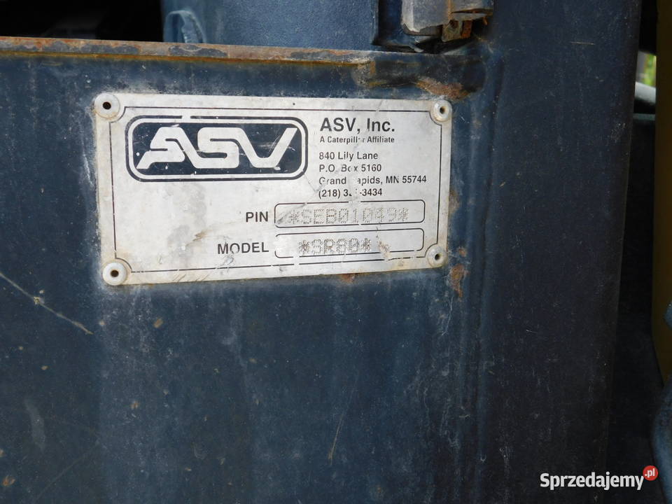 miniładowarka gąsienicowa Bobcat ASV SR80 2009 r Pozostałe Solec-Zdrój