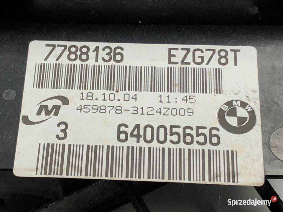 WENTYLATOR KLIMATYZACJI BMW E83 7788136 20 150 osobowe