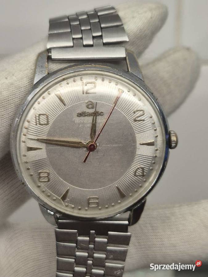 Zegarek Atlantic Worldmaster XXL duża linia Chorzów