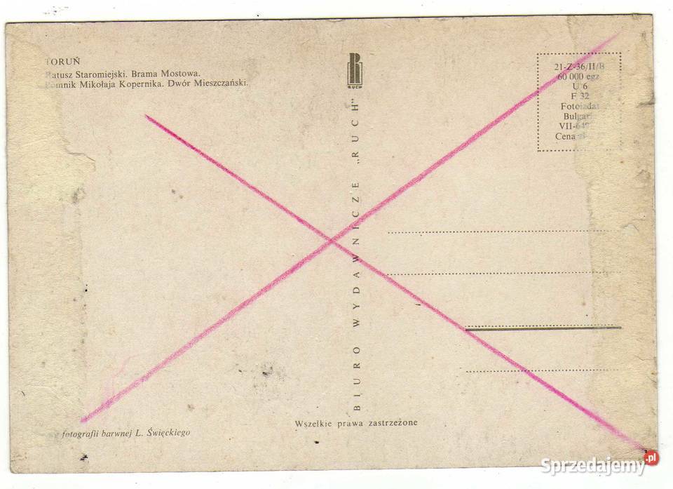 TORUŃ POCZTÓWKA WIELOWIDOKOWA Pocztówki i karty telefoniczne świętokrzyskie Krynki
