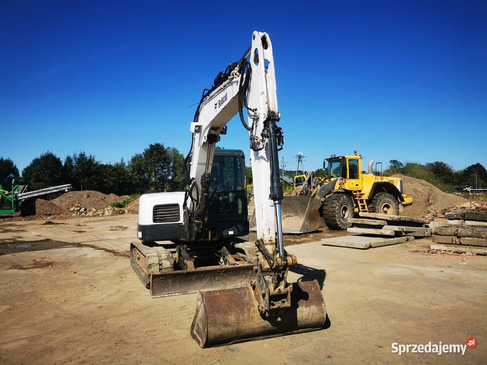 Bobcat E 80 Pług 3 Łyżki Klima Stan Cieszyn sprzedam