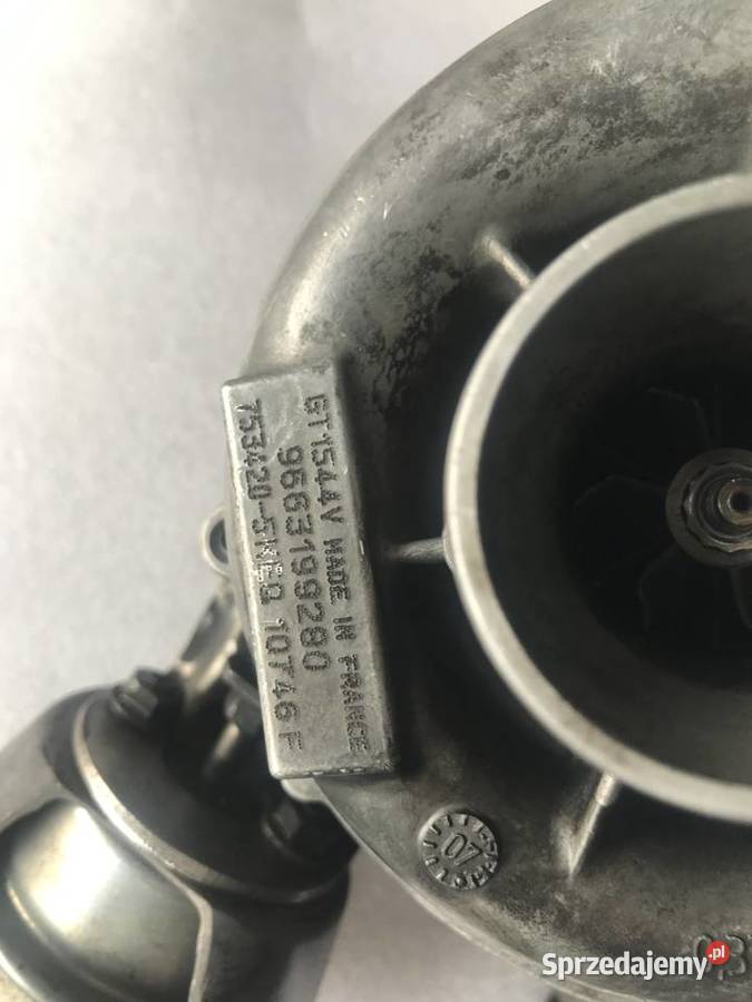 TURBOSPRĘŻARKA TURBINA CITROEN PEUGEOT 16 HDI Gidle sprzedam
