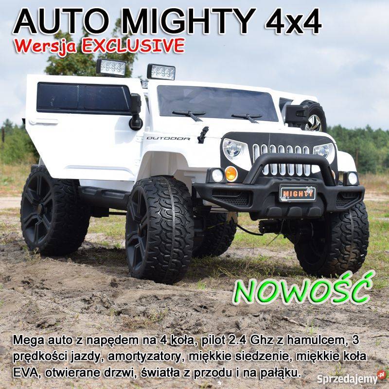 MEGA DZIP MIGHTY NAPĘD 4X4 WOLNY START MIĘKKIE Toruń