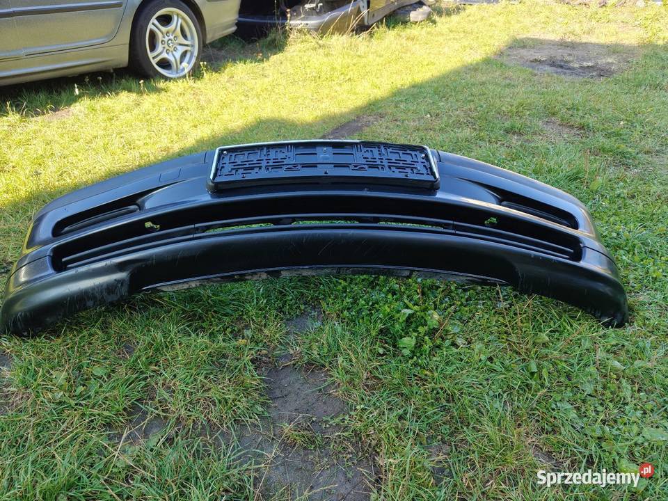 Bmw e46 zderzak przedni czarny schwarz2 Aleksandrów Łódzki sprzedam