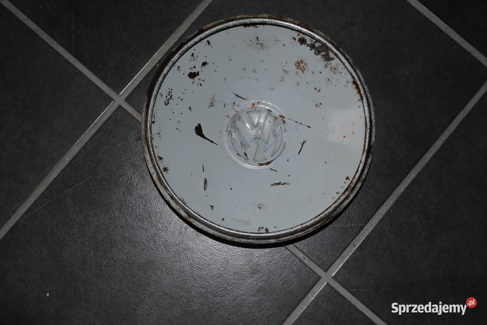 Kołpak koła chromowany z logo VW oryginał Pozostałe Akcesoria samochodowe Błonie