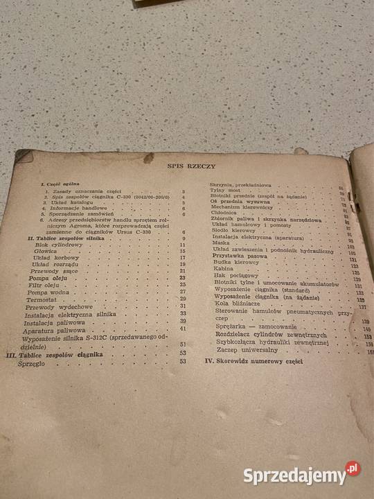 Instrukcja napraw ciągnika Ursus C330 z 1973 r