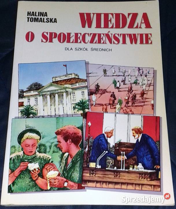 Wiedza o społeczeństwie Halina Tomalska miękka Chełm