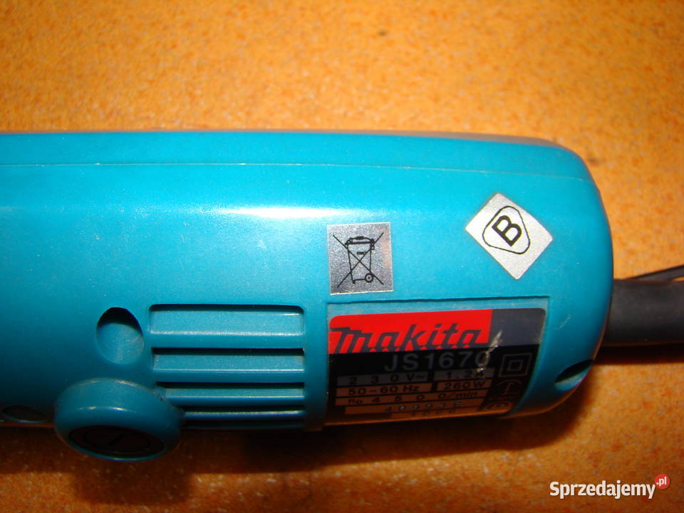 Nożyce do blachy płaskiej MAKITA JS 1670 Ref JS śląskie Bielsko-Biała