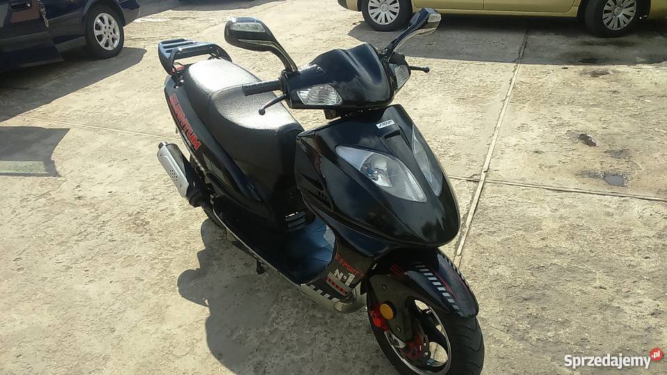 Skuter ZIPP Quantum2011r odblokowany 75h LED benzyna wielkopolskie