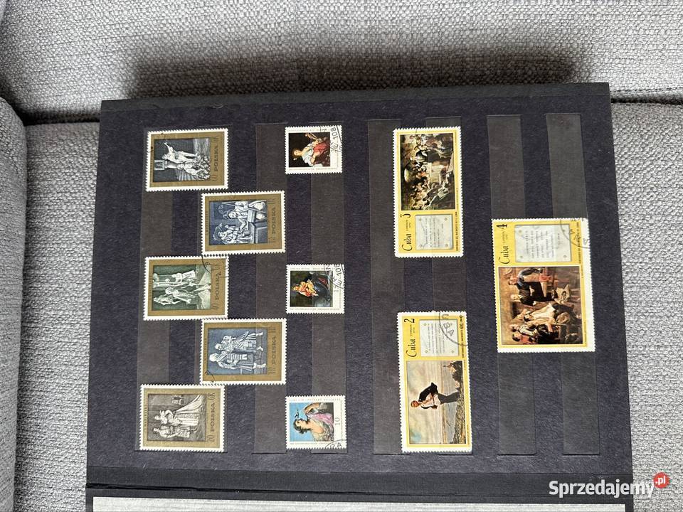 Klasery z znaczkami PRL łódzkie Janowice