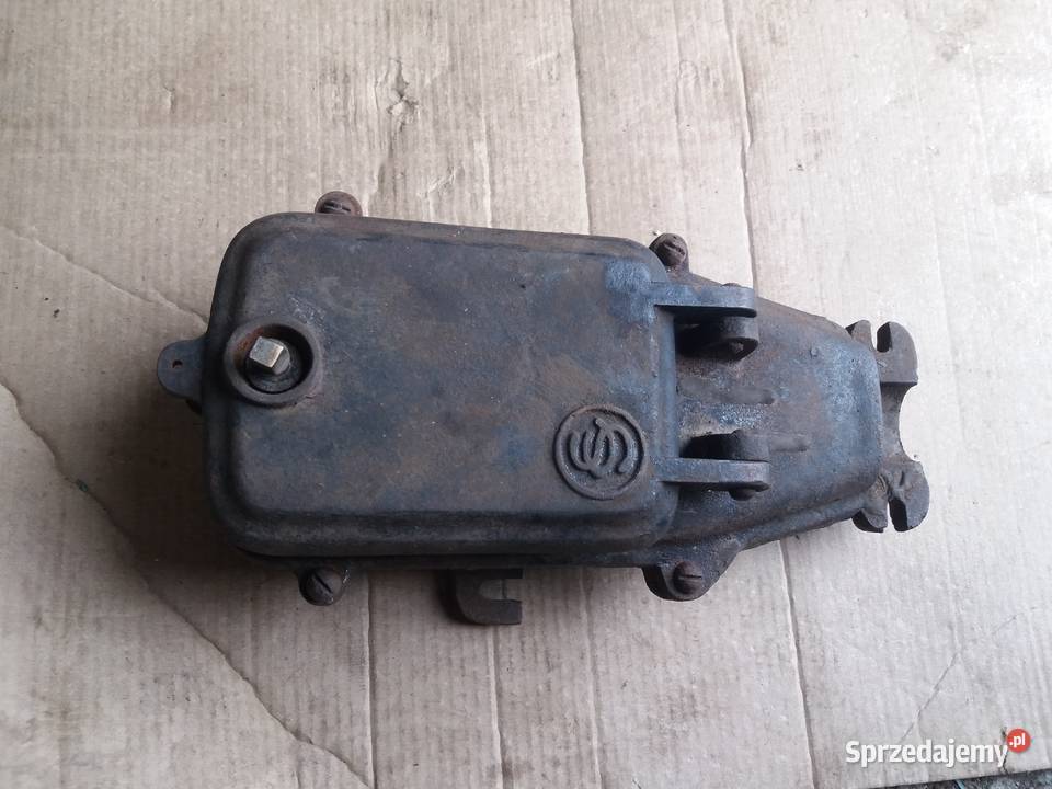 Stara skrzynka prądów obudowa wielkopolskie Lisew