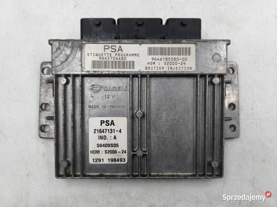 Sterownik Silnika Citroen Berlingo 14 KFW Wyszków