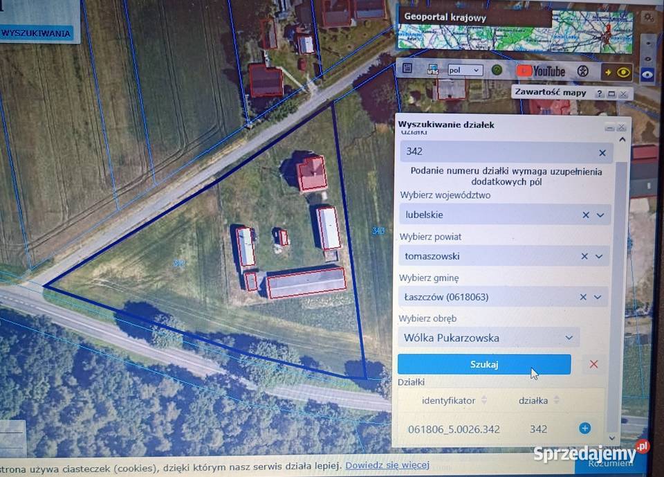 Sprzedam dom pole chętnie razem Wólka Sprzedaż lubelskie