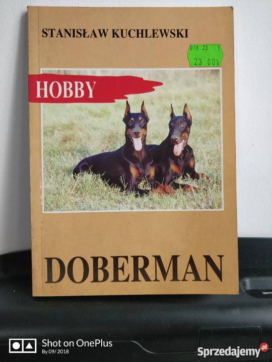Książka zwierzęta psy Doberman Nysa
