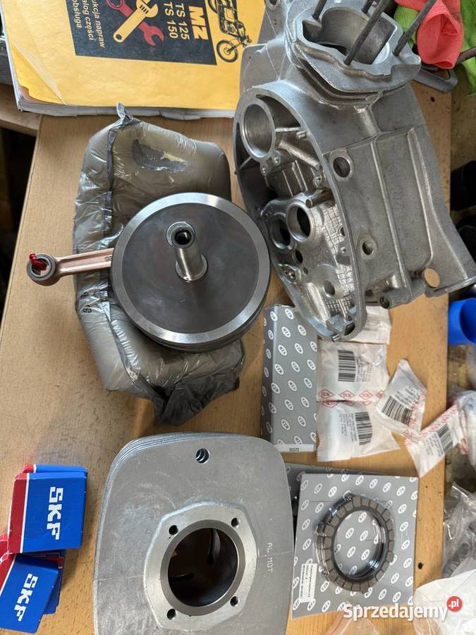 MZ TS 125 zapłon vape nowy silnik 29000km MZ Konarzewo