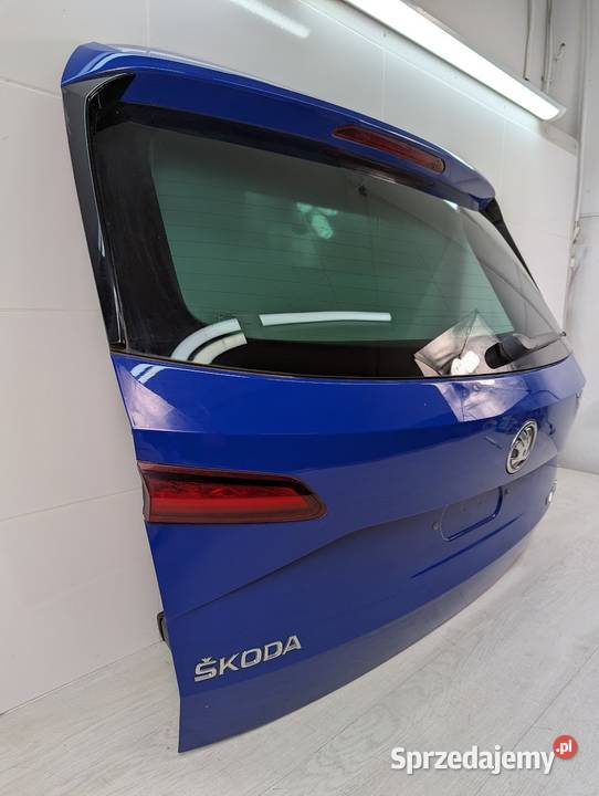 KLAPA BAGAŻNIKA SKODA KAROQ 01835 KOD LAKIERU Karoseria Białystok
