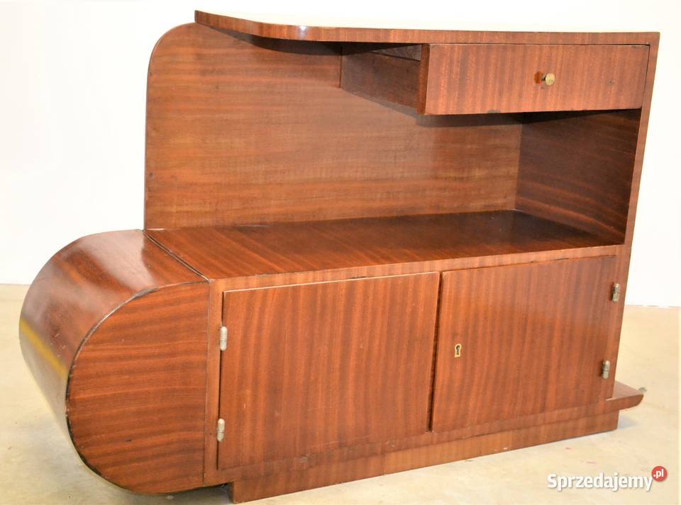 Szafka RTV w stylu art deco lata 40te mazowieckie Warszawa