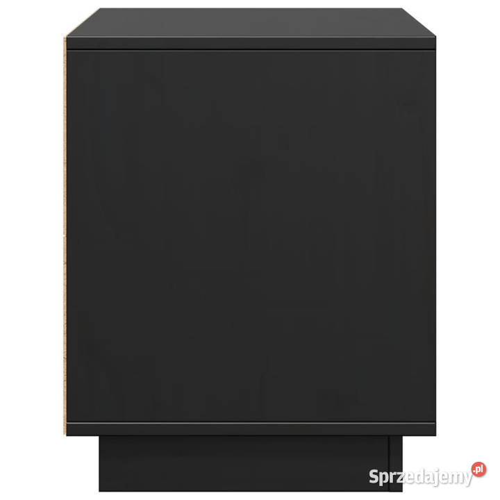Szafka pod telewizor czarna 74x35x44 lite drewno Warszawa