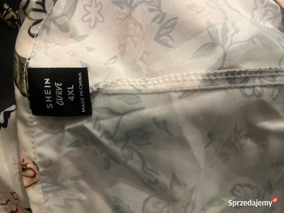 Shein Curve sukienka modny wzór kwiaty floral Choszczno sprzedam