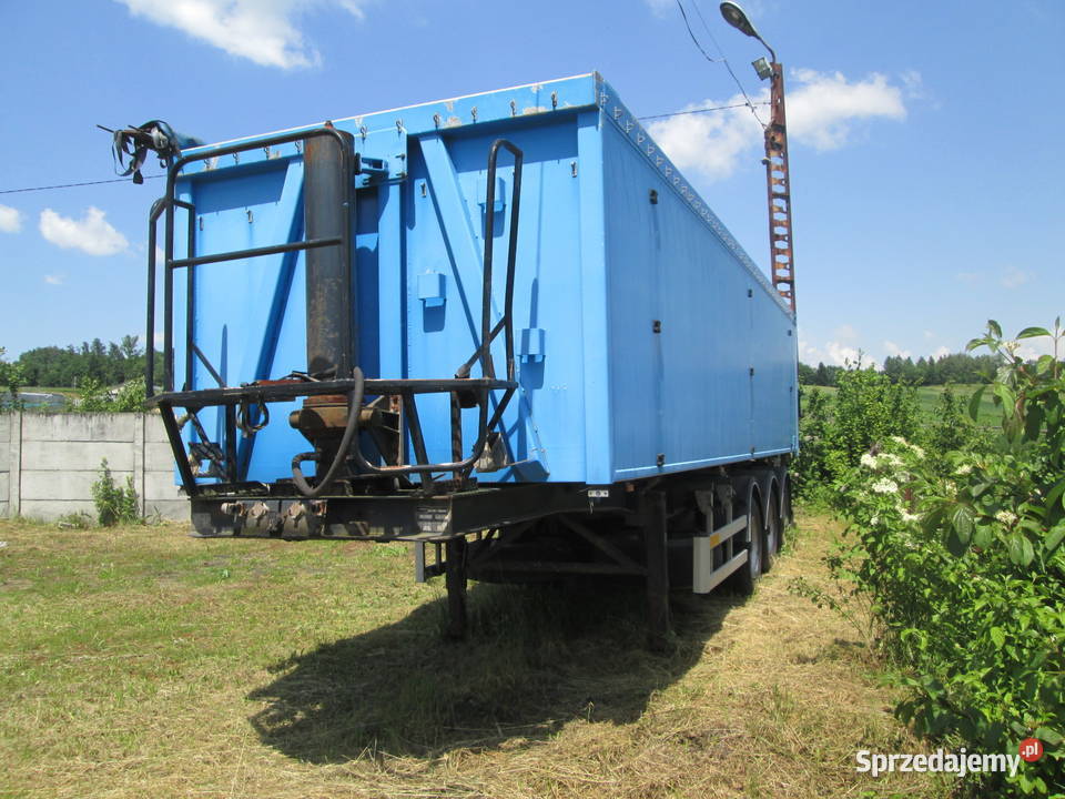 Zasław WYWROTKA D653 00 ALUMINIOWA 38 m3 BPW Brzostek sprzedam