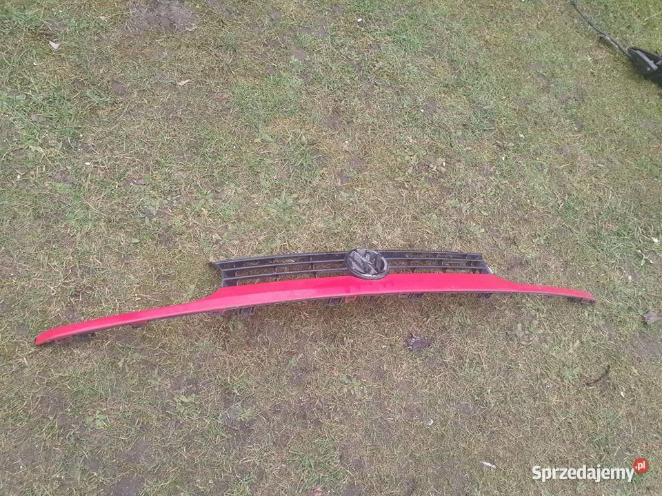 Grill Atrapa chłodnicy czerwona Volkswagen Golf osobowe