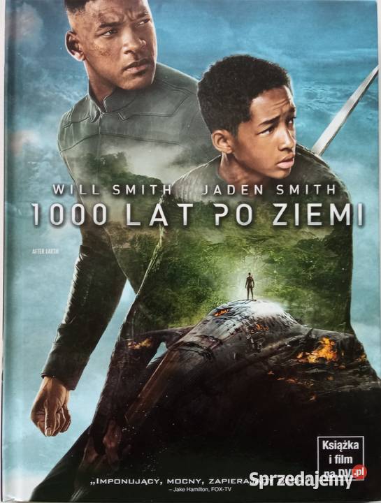 1000 lat Ziemi DVD Will Smith reż M Night 1 płyta Kultura i Rozrywka Łódź