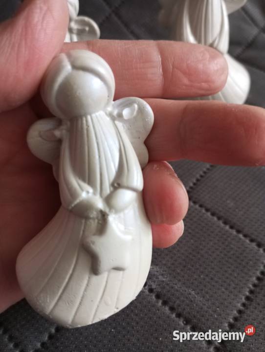 Zajączki gipsowe świeczniki na telight figurki Pozostałe Warszawa