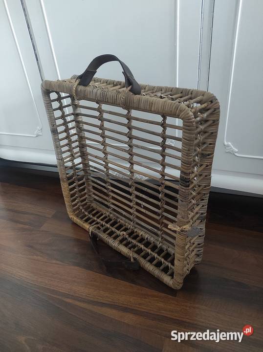 Taca z wikliny na stół do domu na balkon taras Legnica