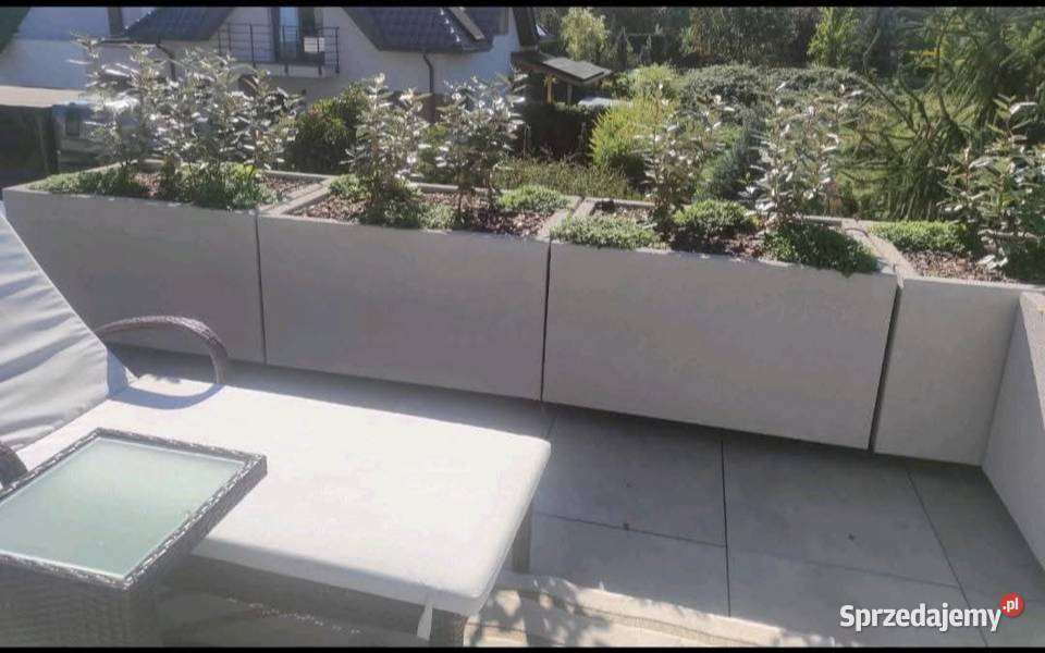 Lekkie Termo donice na wymiar Doniczka na kwiaty Ogród Kraków