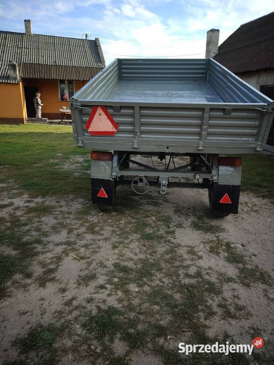 Przyczepa wywrotka d47 w oryginale Agromasz Kuźmy