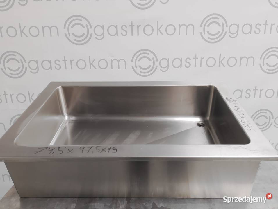 WANNA NEUTRALNA Z ODPŁYWEM 745X475X19 Gastronomia Wrocław sprzedam