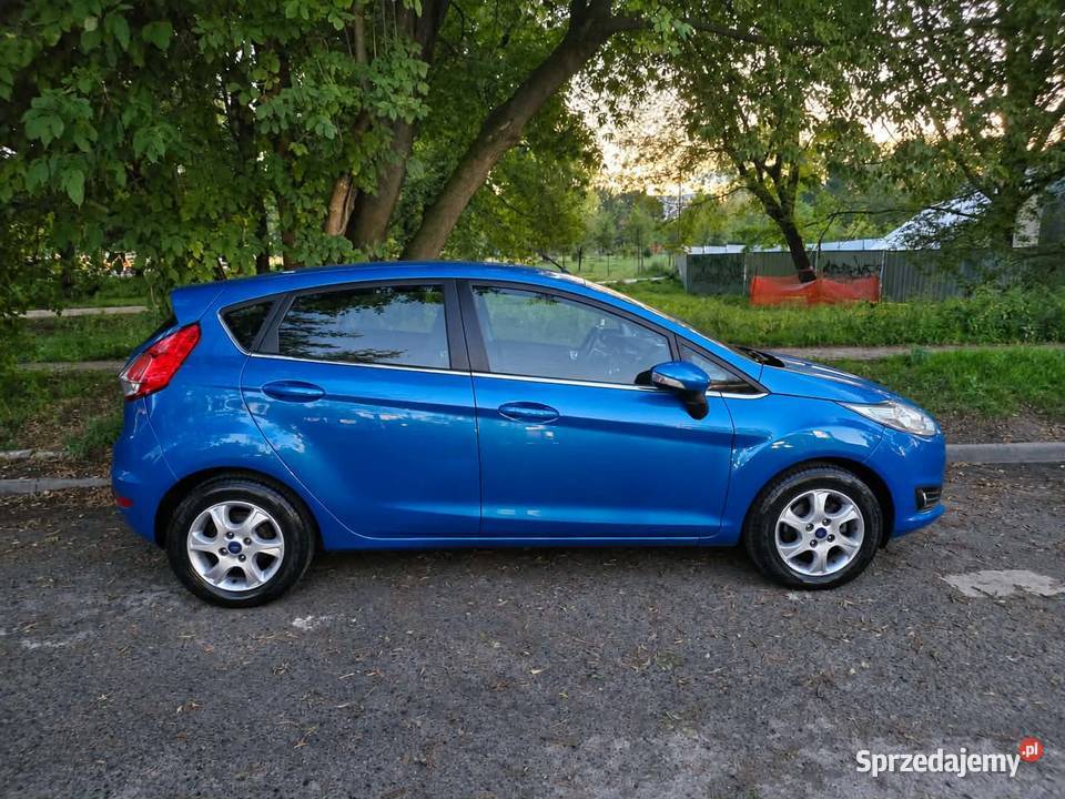 Ford Fiesta MK7 10 EcoBoost Platinium X 2012 r mazowieckie Warszawa