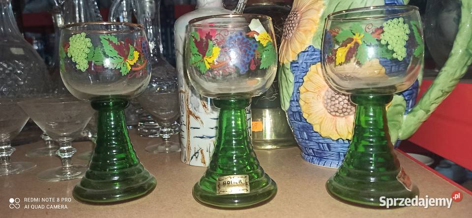 Kieliszki do wina Rymer Na zielonej nodze Gdańsk
