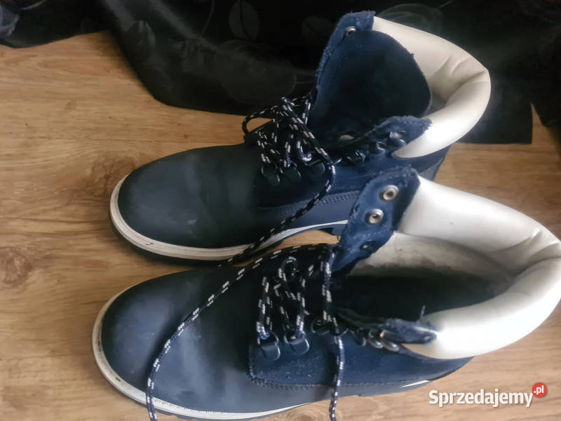 Cropp TraperyTimberki kostkę Granatowy 40 inna Sosnowiec