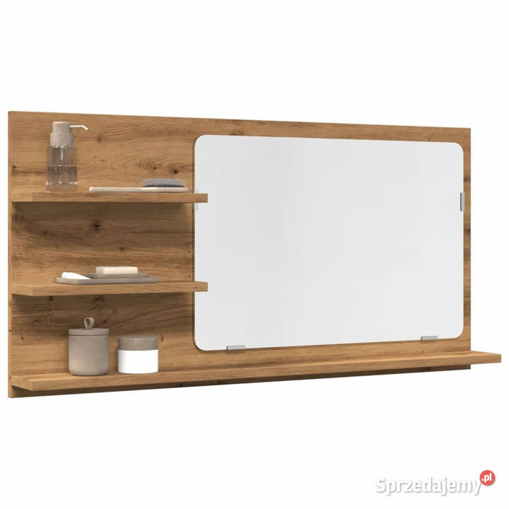 Szafka łazienkowa z lustrem dąb artisan 90x11x45 Warszawa sprzedam
