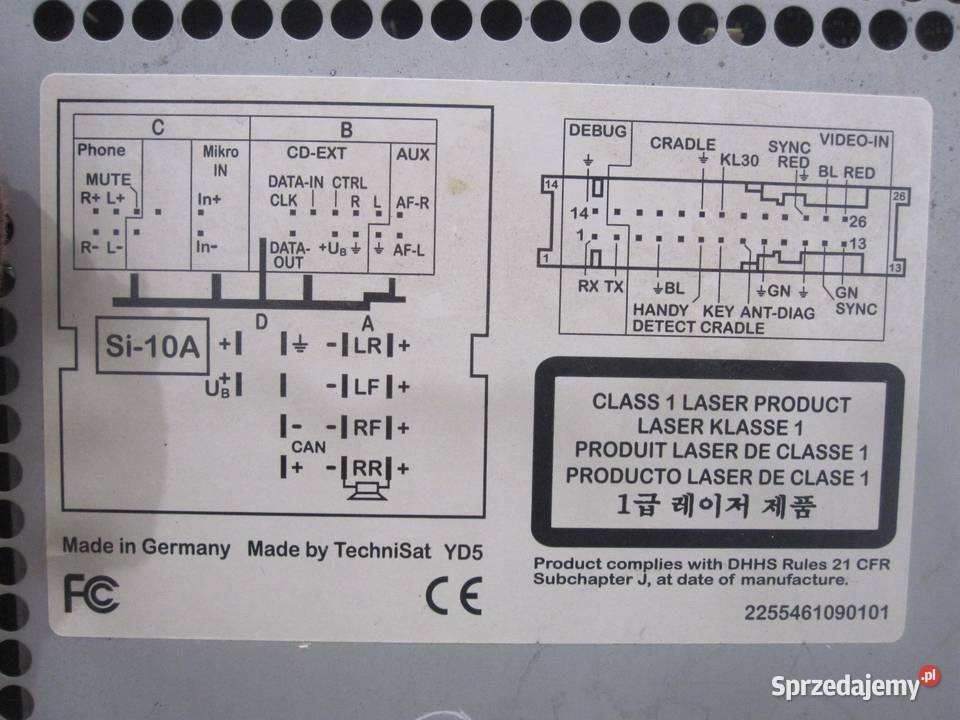 VW PASSAT CC 11r radio CD 3C0035279 osobowe