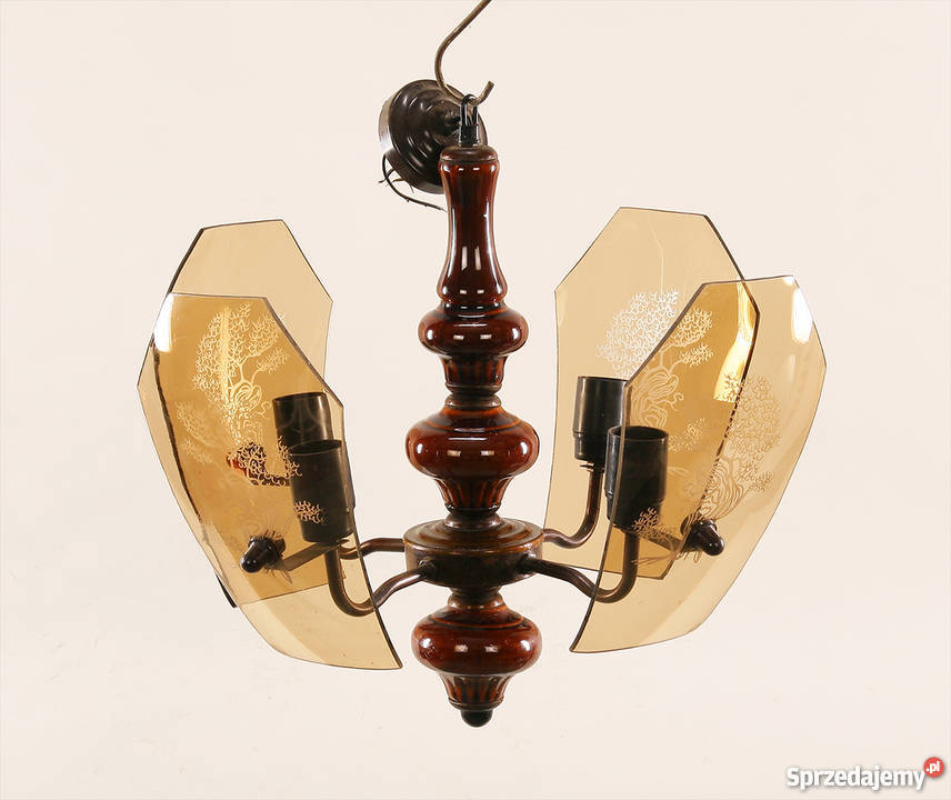 Żyrandol lampa sufitowa 4 żarówkowa