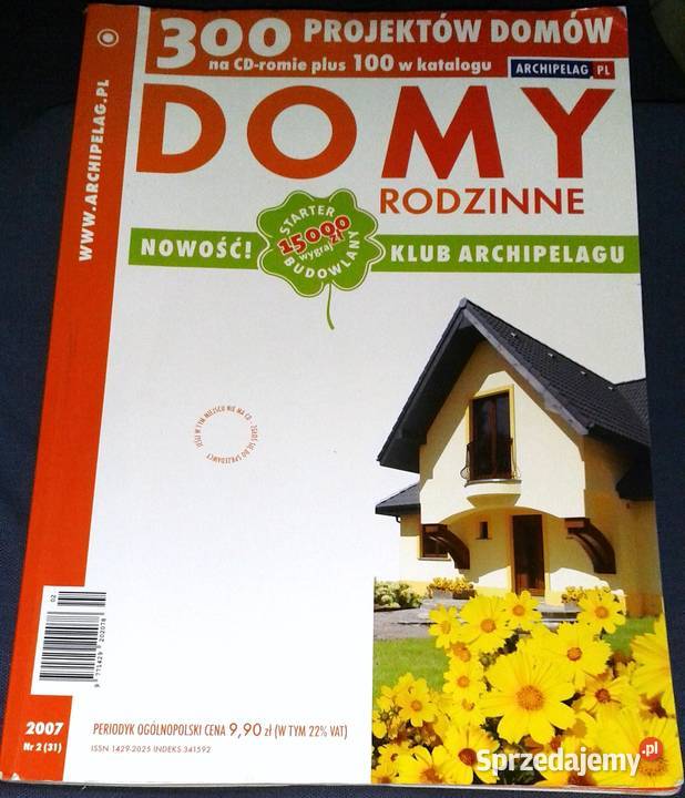 Domy rodzinne 300 projektów domów płyta CD 02