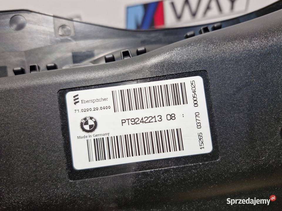 BMW 6 F06 KANAŁ WLOT DOLOT POWIETRZA 9242213