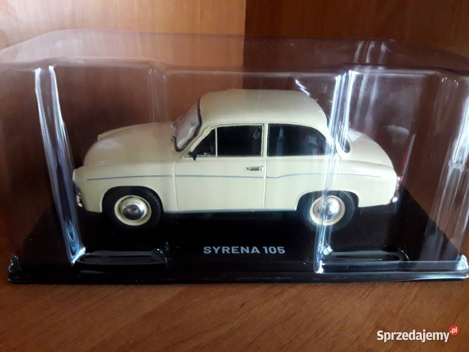 FSM Syrena 105 beżowa Deagostini Hachette 124 Piotrków Trybunalski