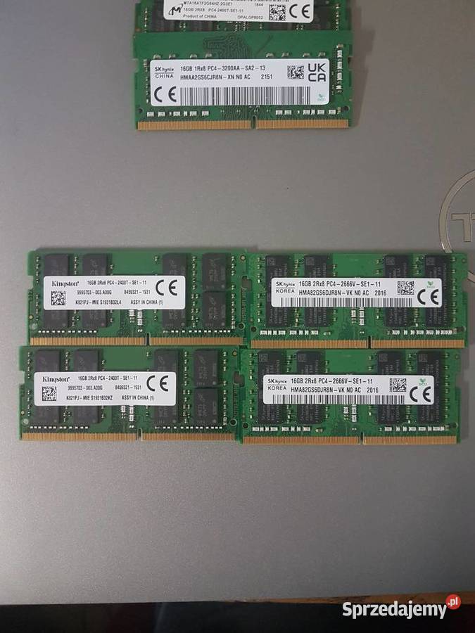 Pamieci do laptopa DDR4 8GB i 16 GB Komputery i Akcesoria Warszawa