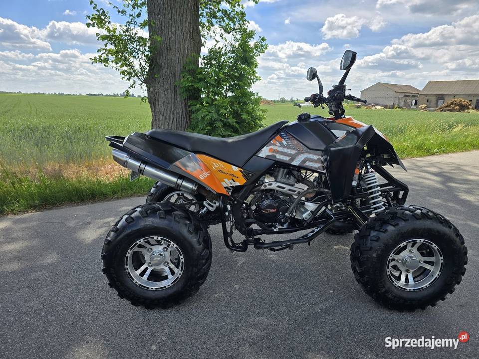 Quad Mad 250cc Ciecz Duża Rama Alufelgi Kruszwica