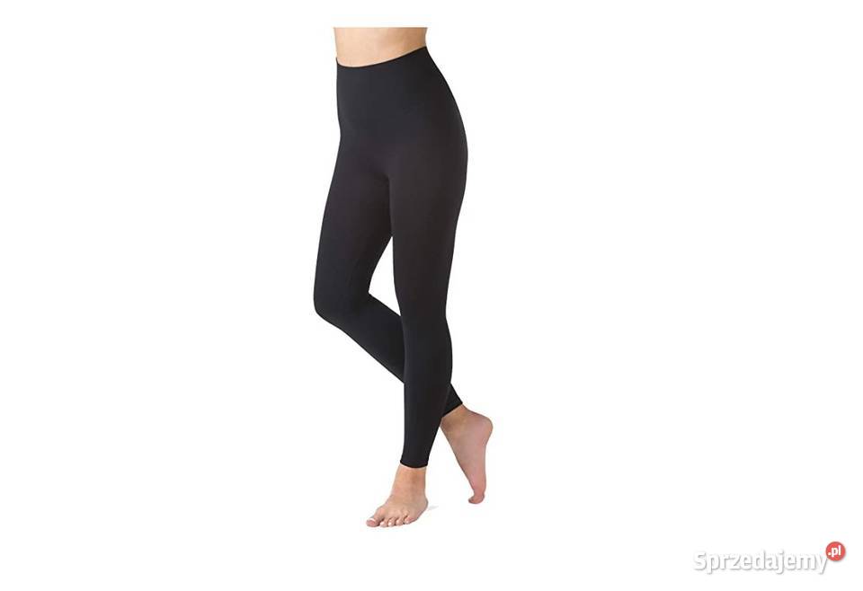 40 LABEL BE LEGGINSY DAMSKIE Nowe czarne 78 śląskie Szczerbice